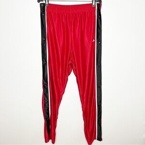 Vintage Fila Red Snap Off Soccer Y2K Pants Size Large